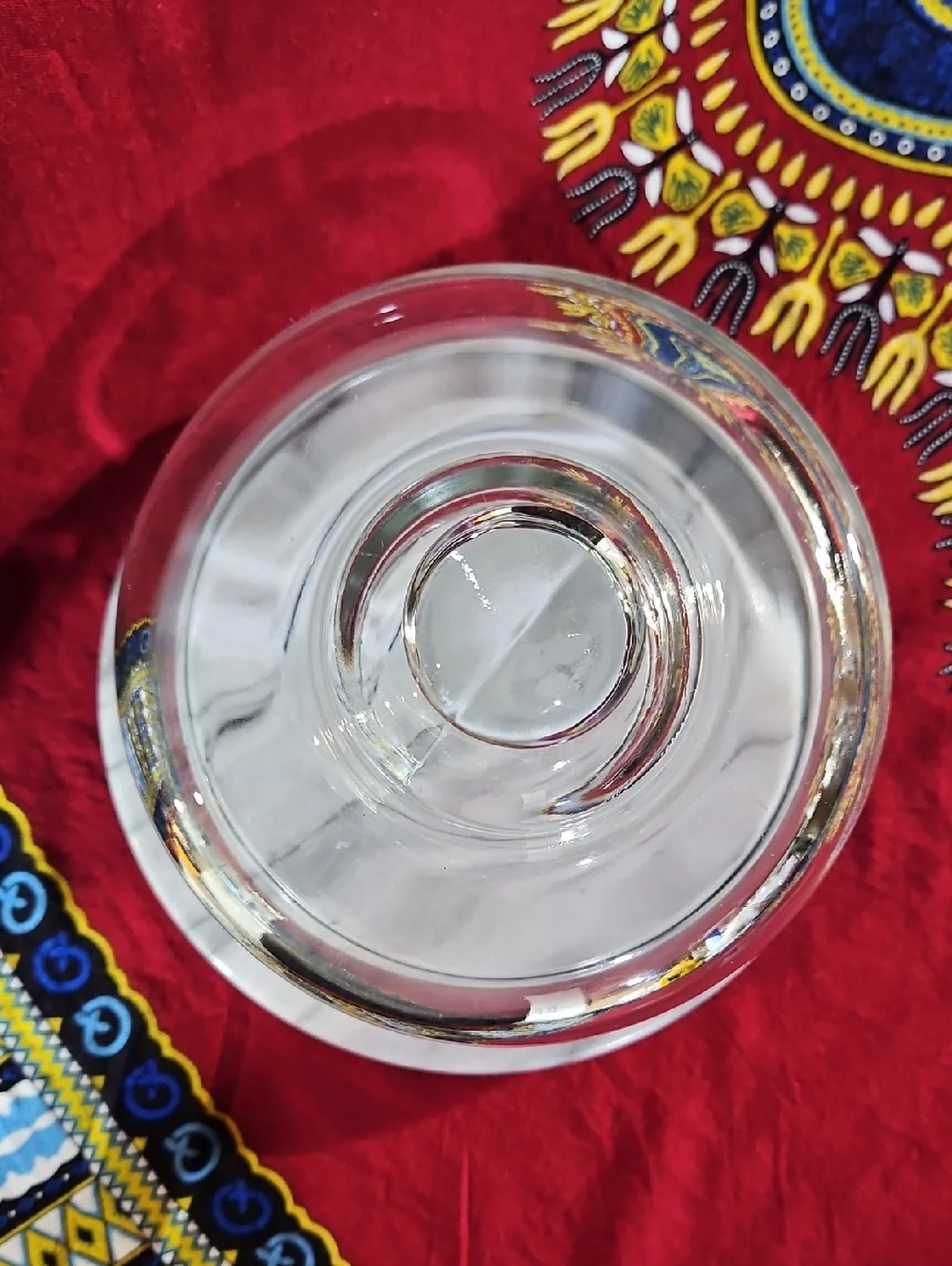 White & Gray Vintage Marble & Glass Dome Cloche For Cheeses, Crackers, Fruit